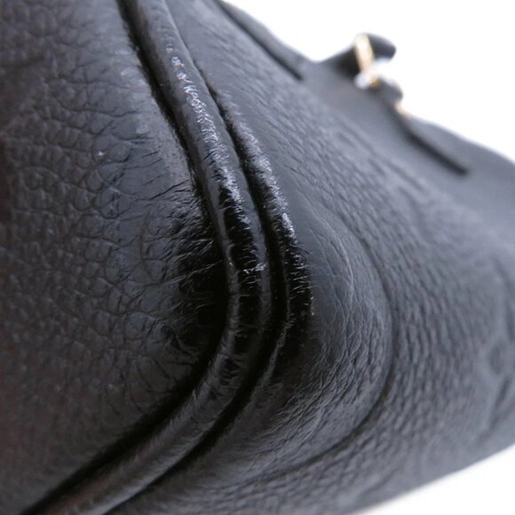LOUIS VUITTON Nano Speedy Monogram Empreinte Leather Noir M82450 - Picture 3 of 14